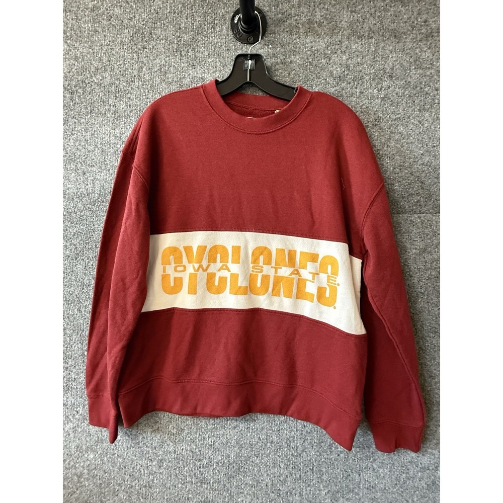 Iowa State Cyclones Crewneck Size Small Tailgate Game Day Oversized NWOT F30